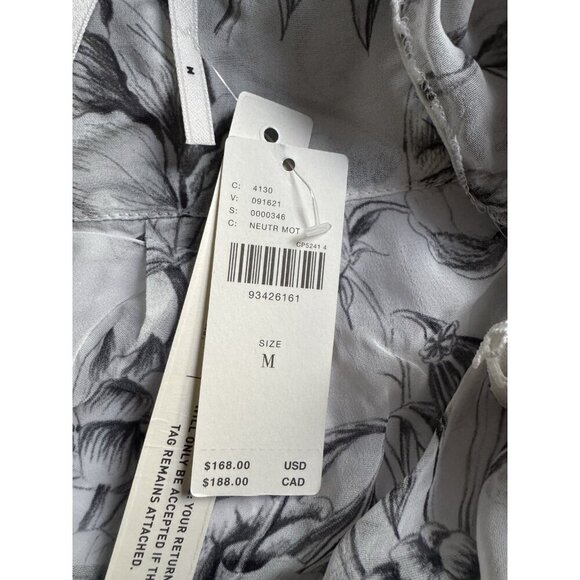 NWT Size M - Anthropologie Long-Sleeve Tiered Floral Mini Dress (NWT US$ 168) - Picture 8 of 15